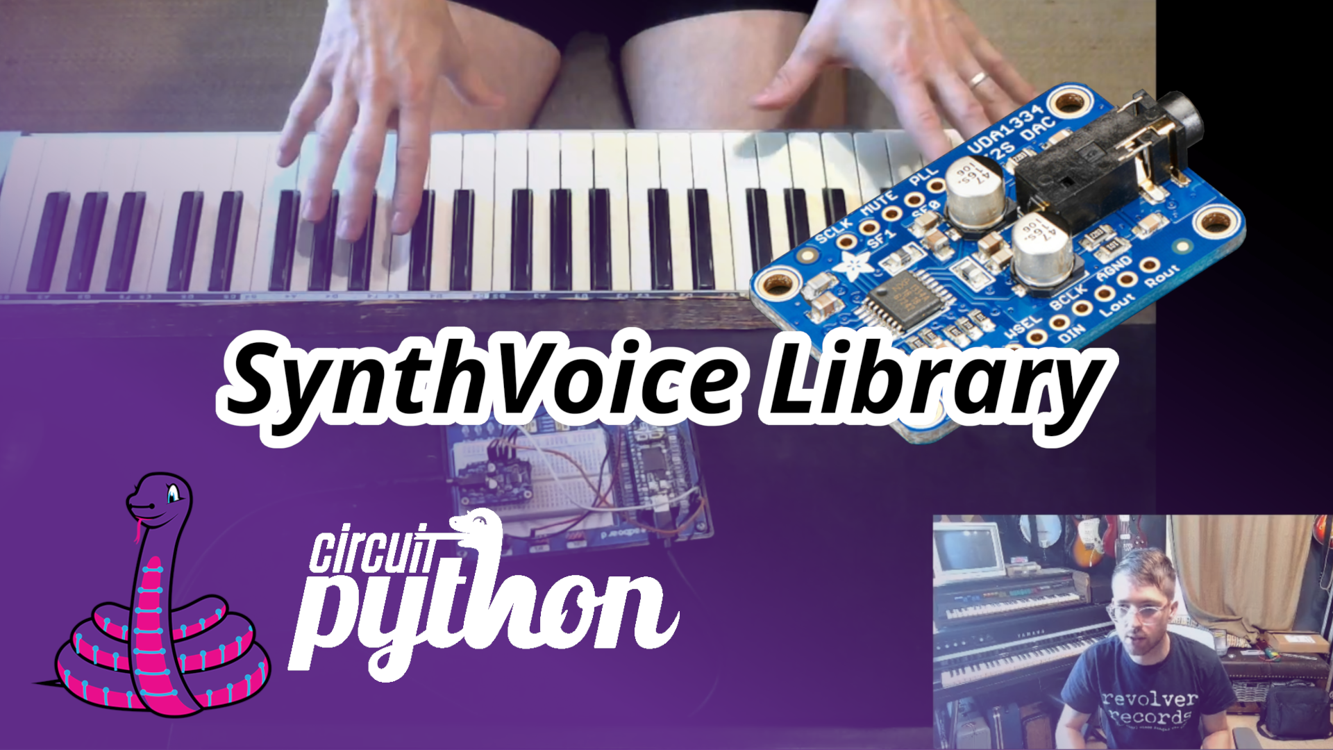 Let’s Make Some Noise with the CircuitPython SynthVoice library :D